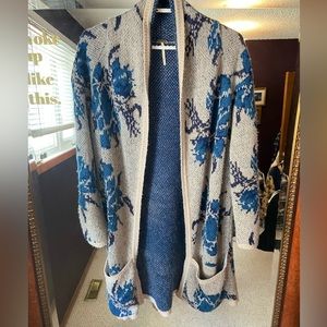 Free People Robe Sweater
